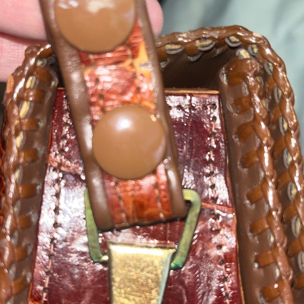 SALE Real Alligator bag purse not Brahmin - Picture 7 of 8
